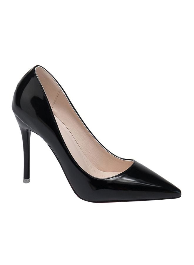Stiletto Heeled Pumps Black - Image 1