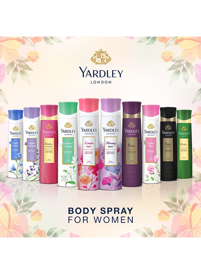 Yardley Imperial Jasmine Body Spray 150ml  - Image 4