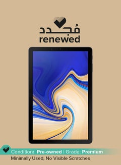 Renewed - Galaxy Tab S4 10.5inch 4GB RAM 64GB Wi-Fi 4G LTE Black
