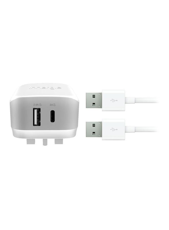 إينيرجي شاحن حائط USB-C أبيض - Image 2