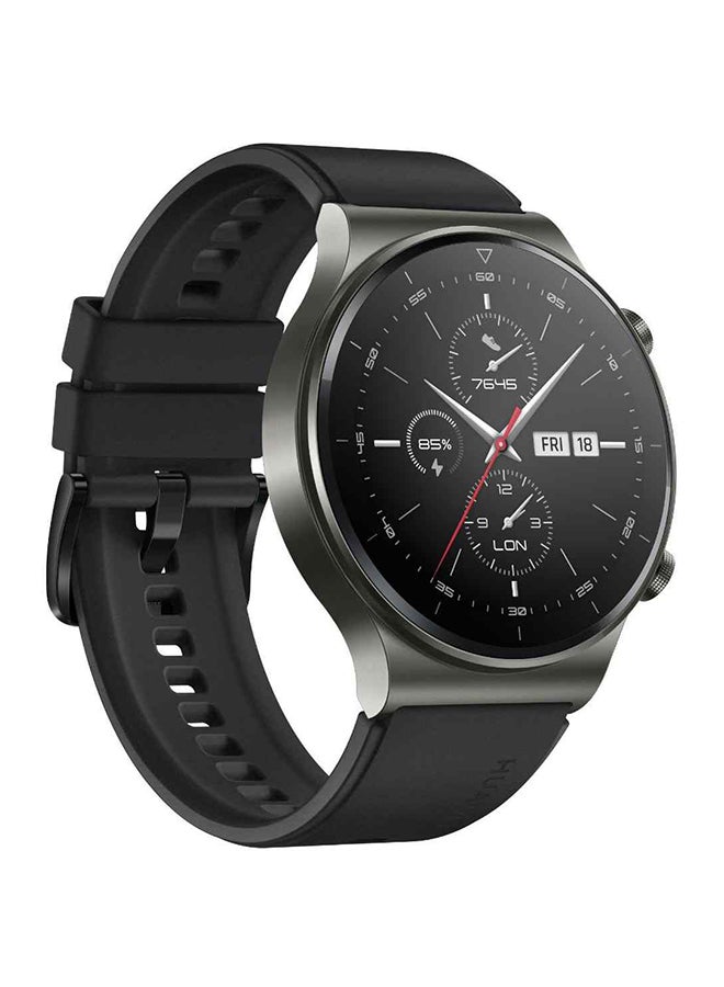 HUAWEI - GT2 Pro Fluoroelastomer Smartwatch Night Black - Image 1