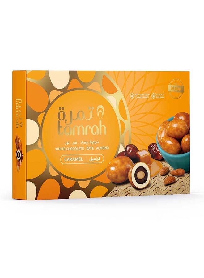 تمرة تمر محشو لوز ومغطى بالشوكولاته والكاراميل 310غرام - Image 1