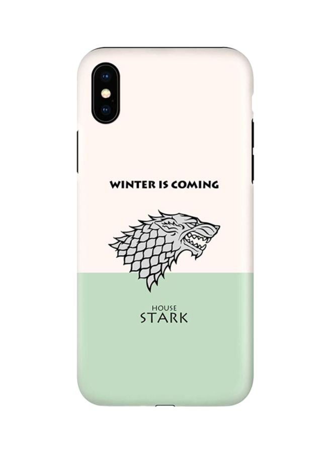 Stylizedd - Protective Case Cover For Apple iPhone X/Xs GOT House Stark - Image 1