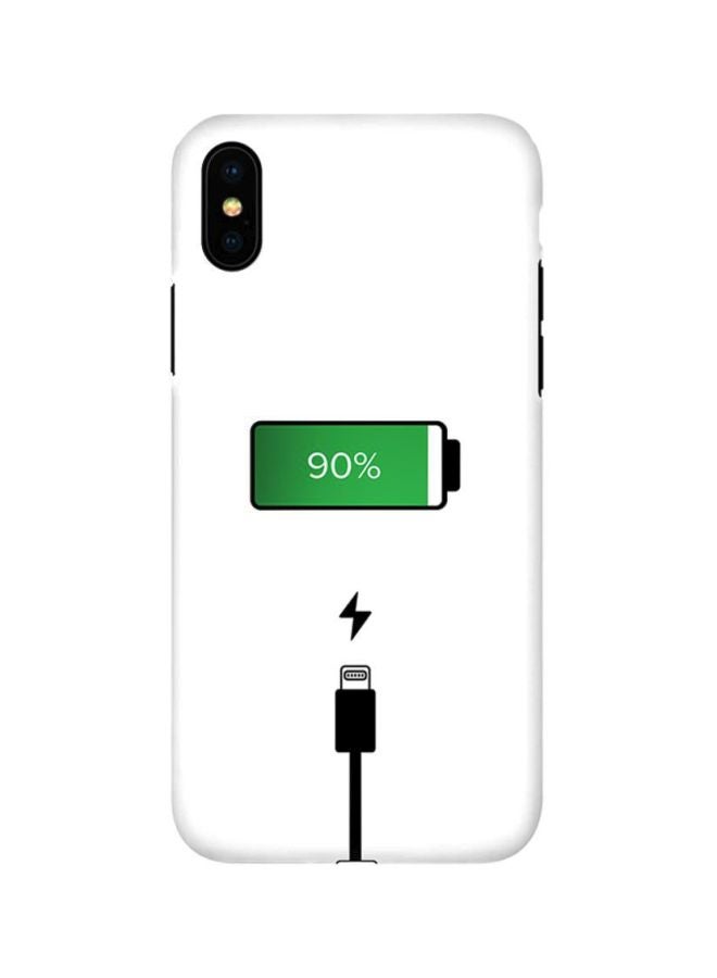 كفر ايفون X و XS من سلسلة ابطال مارفل مزين بنقش بطارية تُشحن