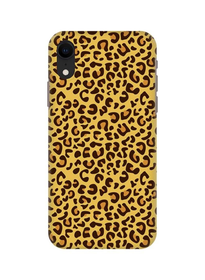 Protective Case Cover For Apple iPhone XR Leopard Skin