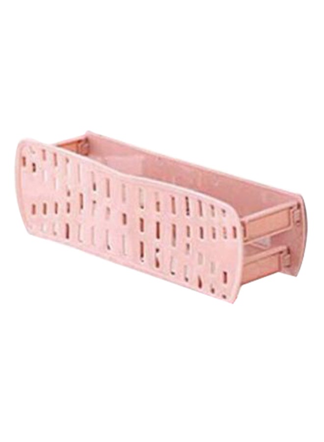 Wall Mounted Shoe Organizer Pink 14.5 x 7.8cm - Image 1