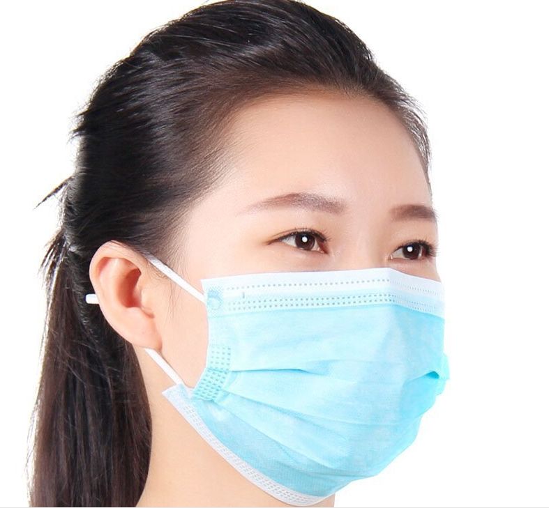 50-Piece Disposable Face Mask With Elastic Ear loop Set - Image 2