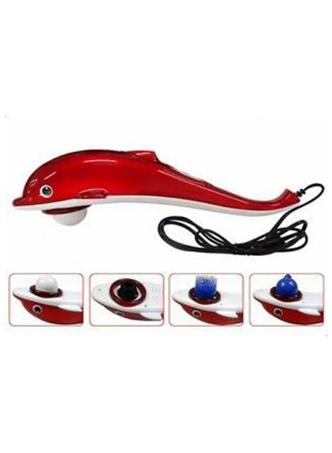 Dolphin Infrared Massager Red White