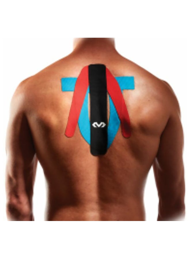 ماكديفيد طقم أشرطة كينسيولوجي من سلسلة شولدر بيرفورمانس مكون من 3 قطع