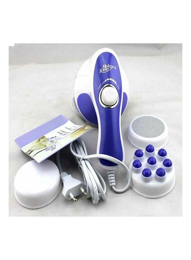 Relax & Spin Tone - Massage And Relax Device White Blue - Image 1