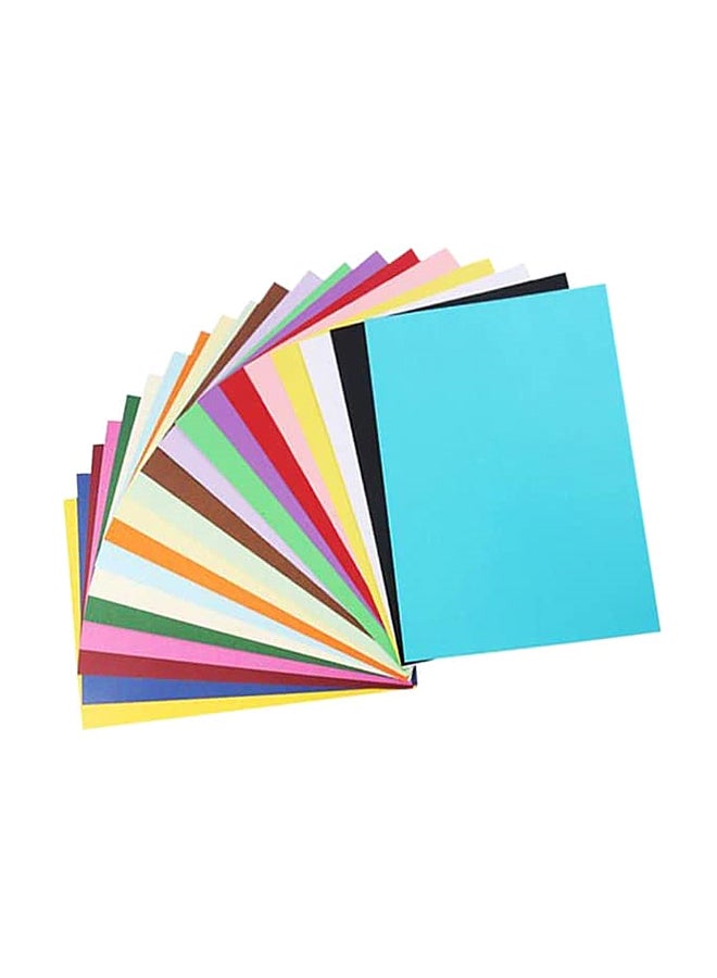 100-Piece A4 Coloured Origami Paper Sheet - Image 1