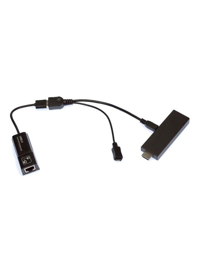 Buffering Reducing LAN Ethernet Adapter for AMAZON FIRE TV 3 or STICK GEN 2 black  - Image 3