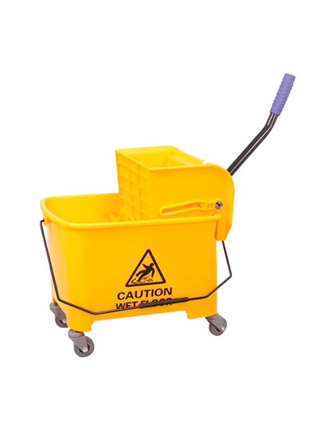 Twisted Mop Bucket Yellow