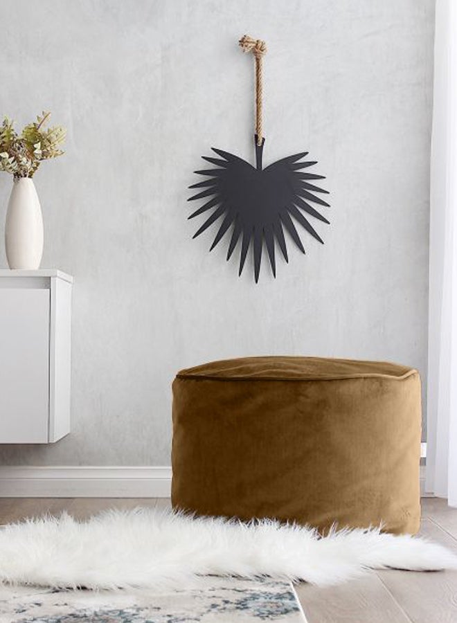 ريغال إن هاوس مقعد بوف أسطواني بني 100x20سم - Image 2