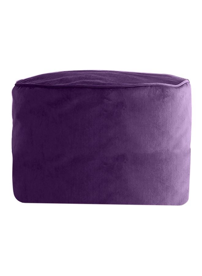 REGAL IN HOUSE - Cylindrical Pouf Mauve 60x20cm - Image 1