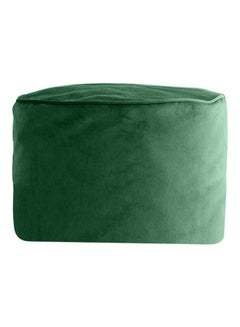 REGAL IN HOUSE Solid Cylindrical Pouf Green 100x40cm  - Image 1