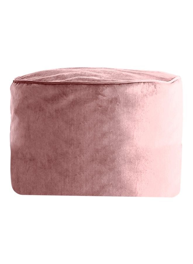 ريغال إن هاوس وسادة جلوس أسطوانية بلون سادة وردي 100x20سم  - Image 1