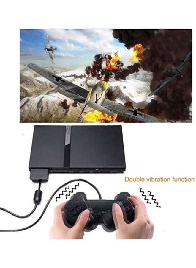 ذراع تحكم سلكي لجهاز بلايستيشن 2 - Image 2
