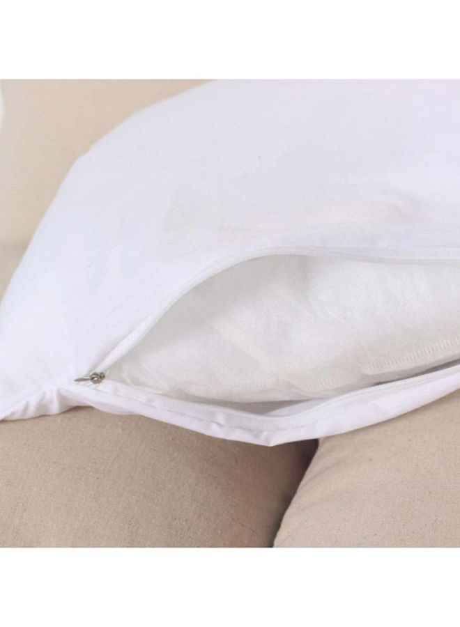 ريغال إن هاوس وسادة زينة مزينة بطبعة رمز تعبيري أبيض/ أصفر/ أحمر 40x40سم - Image 2