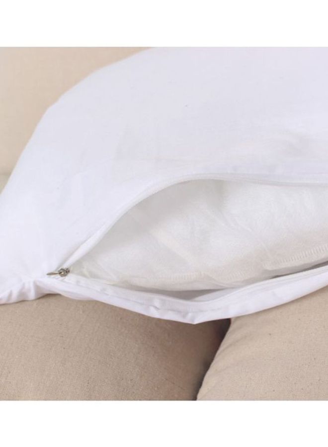 ريغال إن هاوس وسادة زينة مطبوع عليها عبارة "Ramadan Kareem" أبيض/وردي/أخضر 40x40سم - Image 2