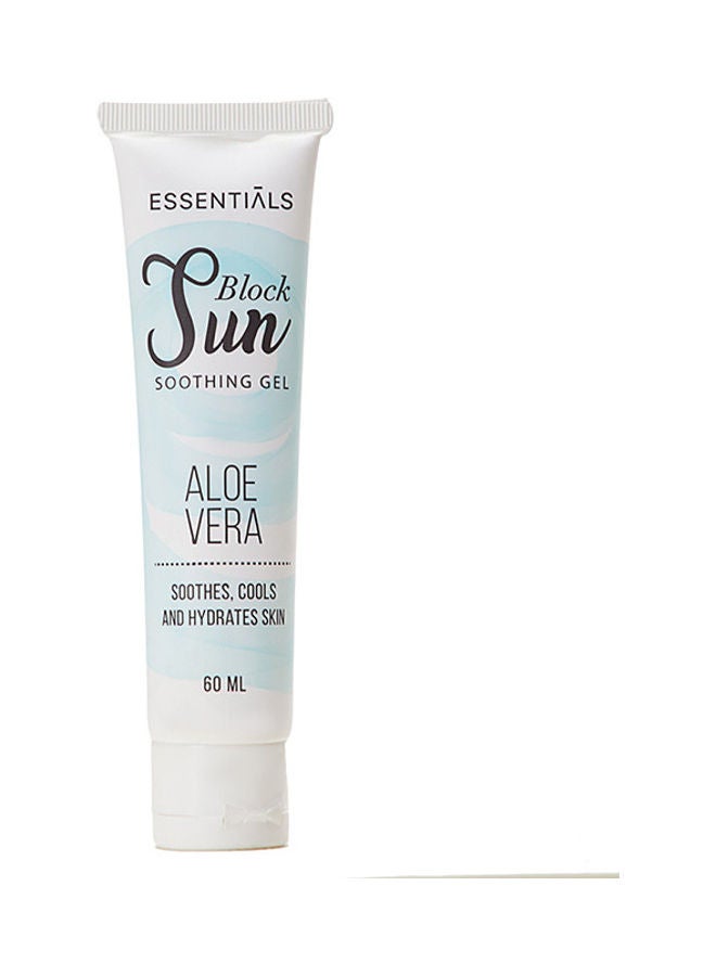 ESSENTIALS Aloe Vera Soothing Gel Extract Sun Block 60ml 