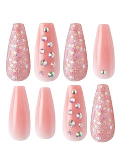 KISS Gel Fantasy Jelly Nails Pink  - Image 1