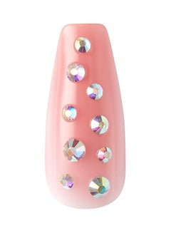 KISS Gel Fantasy Jelly Nails Pink  - Image 2