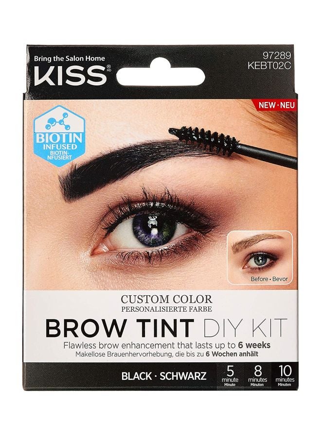 KISS - Brow Tint Kit Black - Image 1