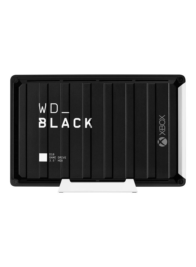 WD - D10 Gaming Desktop External Hard Drive 12 TB WDBA5E0120HBK-EESN 12 TB - Image 1