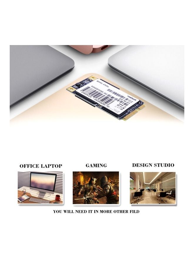mSATA Mini PCI-E MLC Digital Flash Solid State Drive Black/Gold/Silver