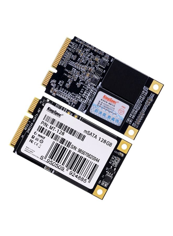 كينجس بيك محرك أقراص SSD MSATA صغير،  بمنفذ PCI-E MLC . أسود / ذهبي / فضي  - Image 5