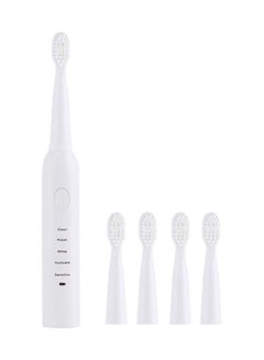 SA-86 Electric USB Rechargeable Toothbrush White 21 x 3.5 x 9.6cm