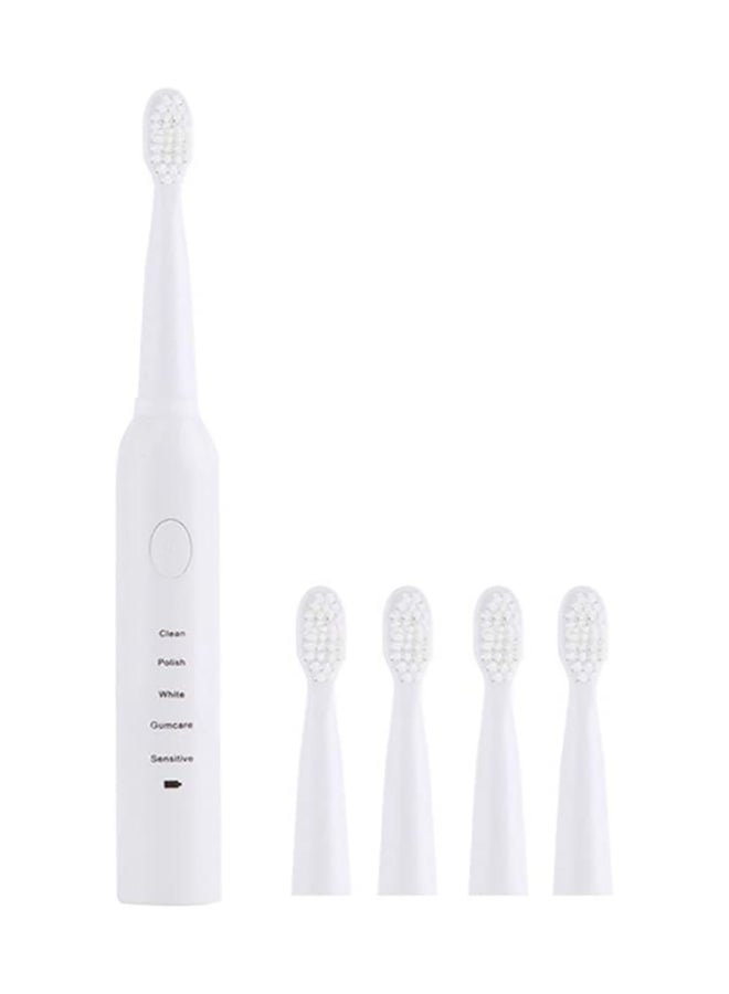 Generic - SA-86 Electric USB Rechargeable Toothbrush White 21 x 3.5 x 9.6cm - Image 1