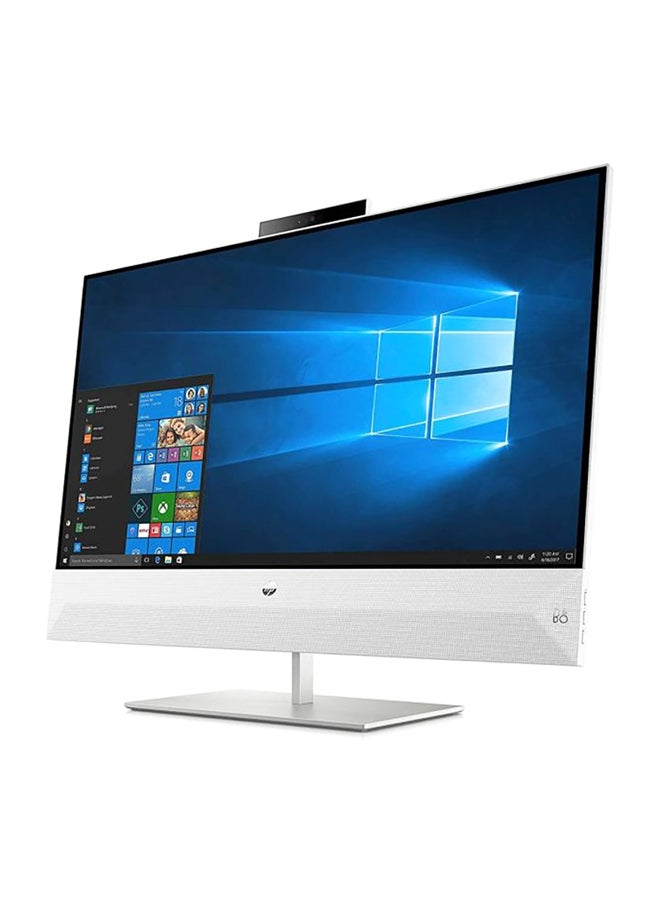 إتش بي - حاسوب شخصي كامل ‎24-dp0003nx بشاشة مقاس 23.8 بوصة ومعالج كور i7/ ذاكرة رام سعة 8 جيجابايت/ محرك أقراص صلبة سعة 1 تيرابايت + محرك أقراص SSD هايبرد سعة 128 جيجابايت/ بطاقة رسومات إنفيديا جي فورس MX330 سعة 2 جيجابايت فضي طبيعي - Image 1