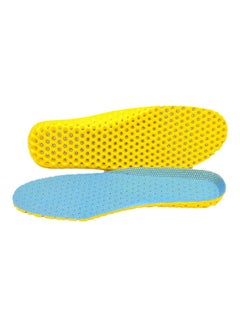 Generic Breathable Deodorant Shock-proof Insoles Unisex Fitness Sport Sneakers Shoes Pad Black  - Image 3