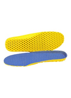 Generic Breathable Deodorant Shock-proof Insoles Unisex Fitness Sport Sneakers Shoes Pad Black  - Image 4
