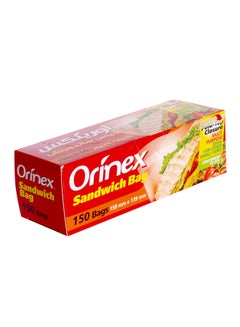 150-Piece Sandwich Bags White