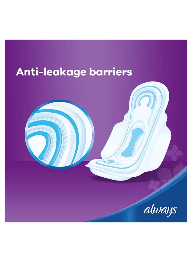 Always Clean And Dry Maxi Thick Sanitary Pads With Wings, Large pack of 3, 3x60 Count White  - Image 3