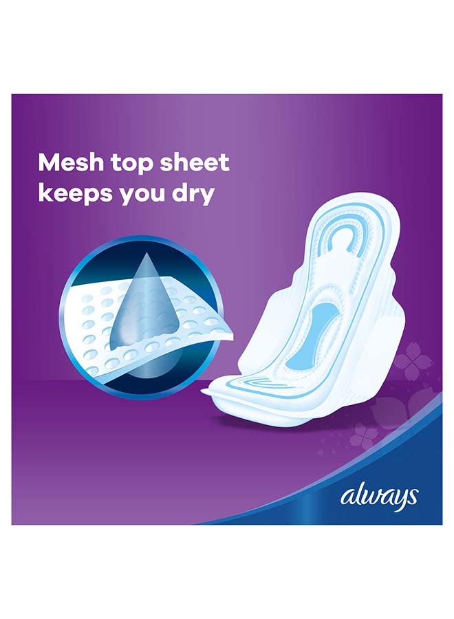 Always Clean And Dry Maxi Thick Sanitary Pads With Wings, Large pack of 3, 3x60 Count White  - Image 4