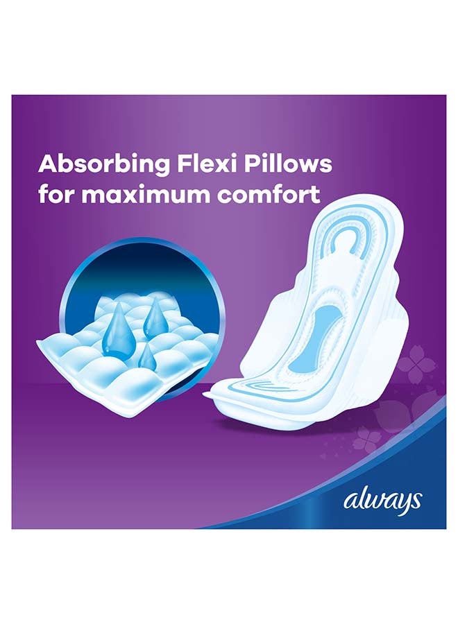Always Clean And Dry Maxi Thick Sanitary Pads With Wings, Large pack of 3, 3x60 Count White  - Image 5