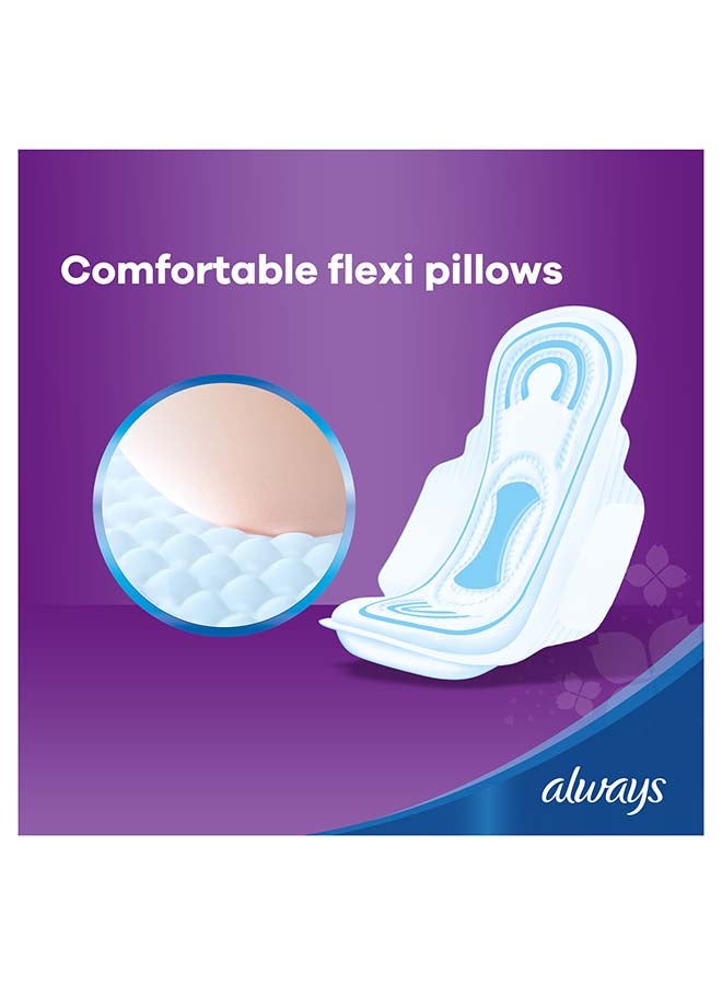 Always Clean And Dry Maxi Thick Sanitary Pads With Wings, Large pack of 3, 3x60 Count White  - Image 2