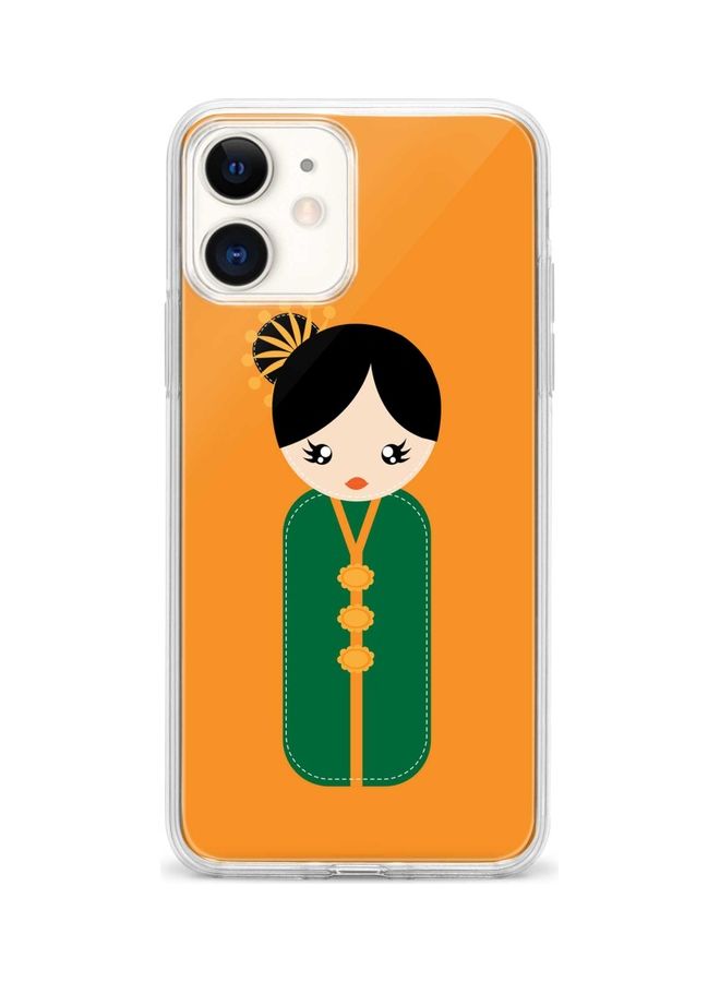 Stylizedd Classic Series Protective Case Cover For Apple iPhone 12 Mini Japanese Doll - Image 1