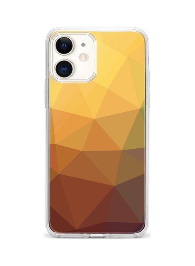 ستايلايزد غطاء حماية واقٍ بطبعة لون ذهبي ناجيت لهاتف أبل آيفون 12 ميني ذهبي - Image 1