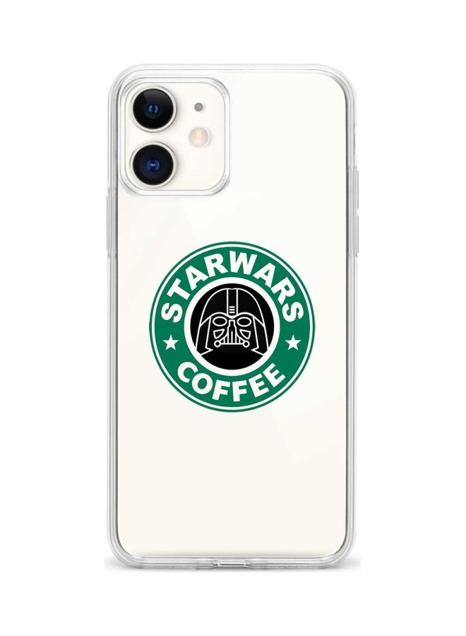 Stylizedd Classic Clear Series Case Cover For Apple iPhone 12 mini Star Wars Coffee  - Image 1