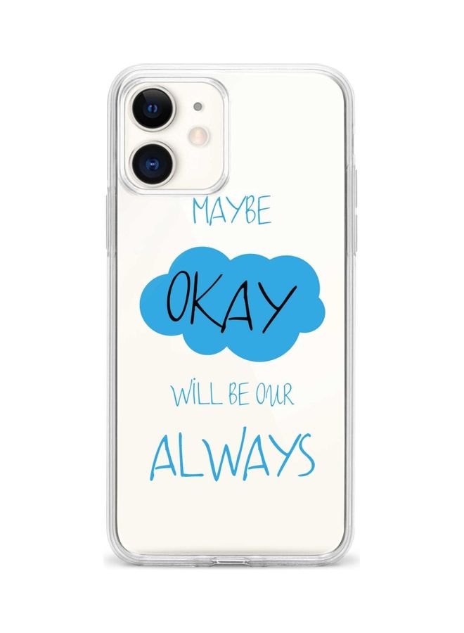 Stylizedd Protective Case Cover For Apple iPhone 12 Mini Maybe Okay - Image 1