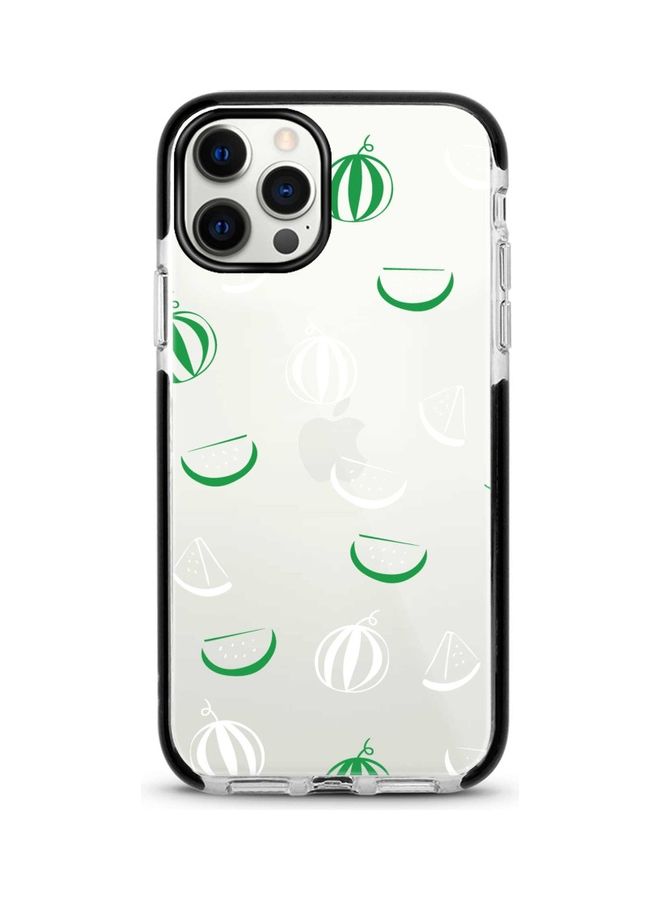 Stylizedd Protective Case Cover For Apple iPhone 12/12 Pro Watermelon Bits - Image 1