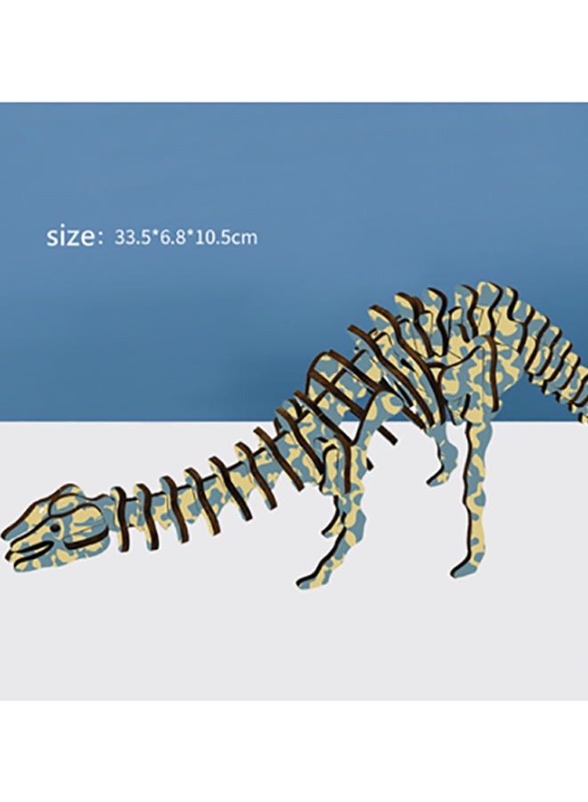 Beauenty Dinosaur Shape 3D Model Puzzle 33.5x6.8x10.5cm - Image 2