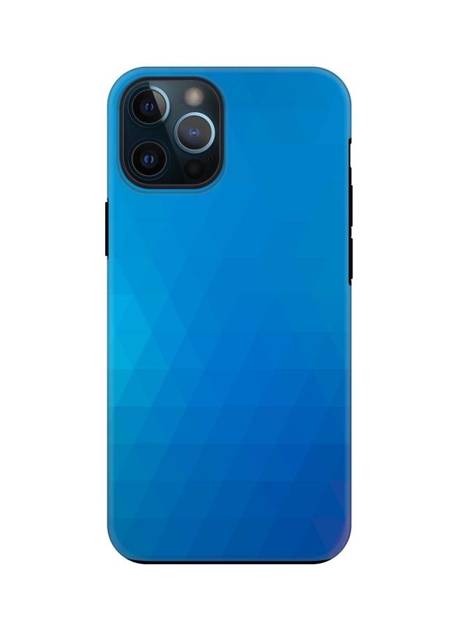 Stylizedd Ocean Prism Printed Case For Apple iPhone 12 Pro Blue  - Image 1
