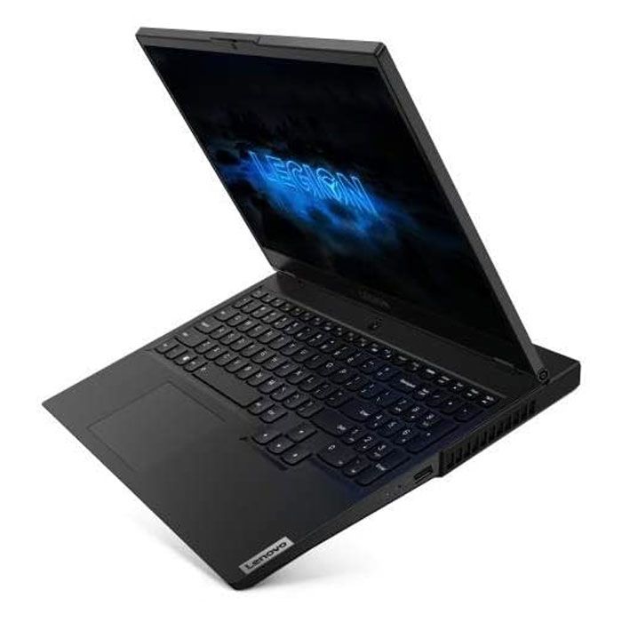 لابتوب ليجون 5 للألعاب بشاشة مقاس 15.6 بوصة، ومعالج إنتل كور i710750H وذاكرة رام 16 جيجابايت من النوع DDR4 ، ومحرك أقراص صلبة سعة 1 تيرابايت، ومحرك أقراص SSD سعة 512 جيجابايت، وبطاقة رسومات إنفيديا جي فورس GTX1660TI GDDR6 سعة 6 جيجابايت/نظام تشغيل دوس لون بلاك فانتوم
