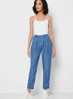 Reserved High Waist Straight Jeans Blue  - Image 4